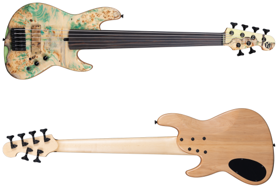 Maruszczyk Instruments Elwood L 6p Resin Fretless